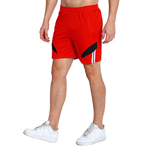 Image of DIA A DIA Mens Casual Shorts (Red, 32)