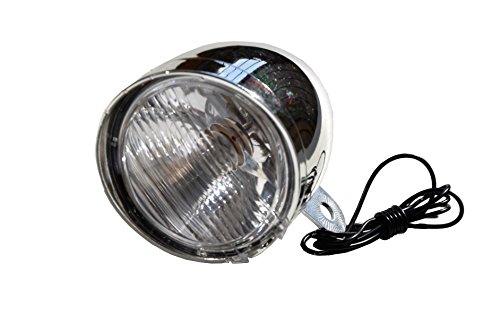 Fanale Ovale per bici Frontale a dinamo Vintage Filo Incluso