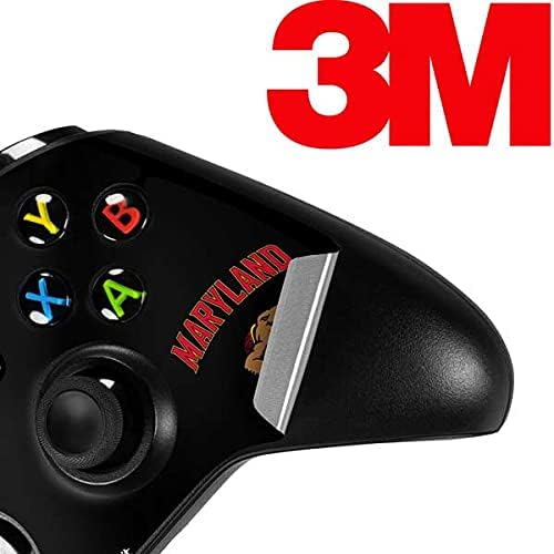 Skinit Decal Gaming Skin Compatible with Xbox One S All-Digital Edition Bundle - Officially Licensed College Maryland Design