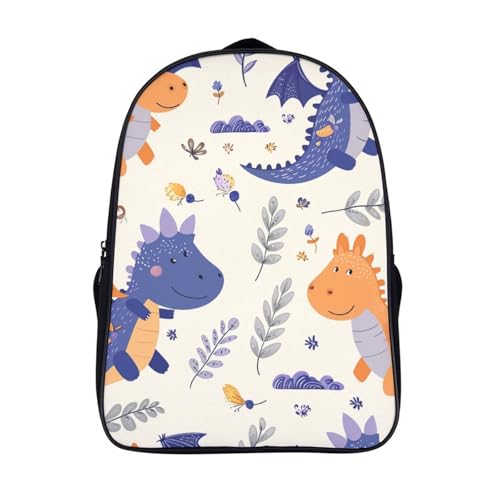 Mochilas escolares de dinosaurio para niños y niñas de primaria en colegio