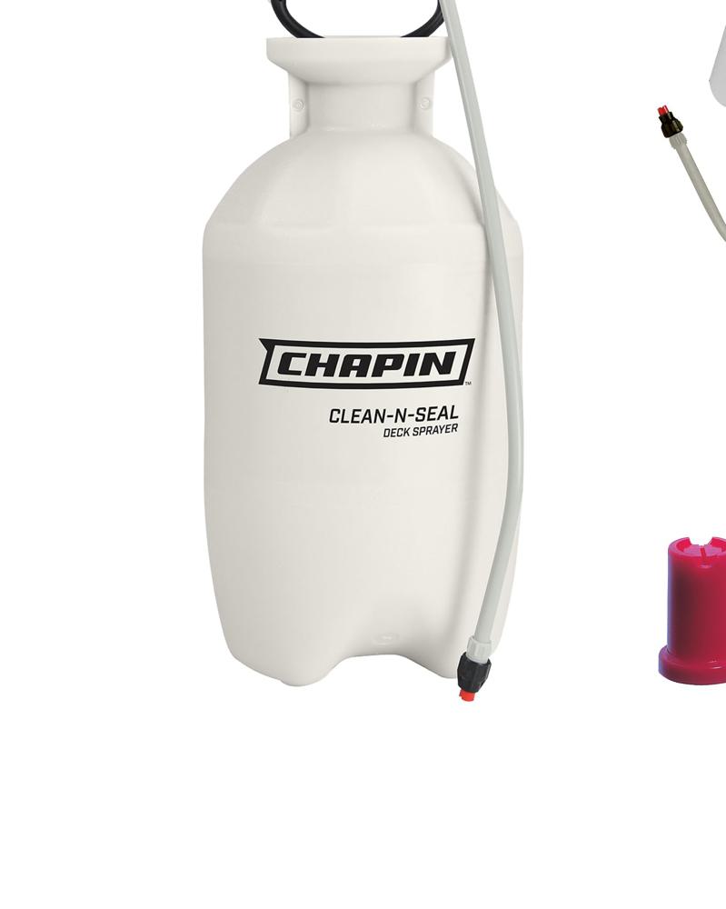 Amazon.com : Chapin 25020 2-Gallon Clean 'N Seal Poly Deck Sprayer