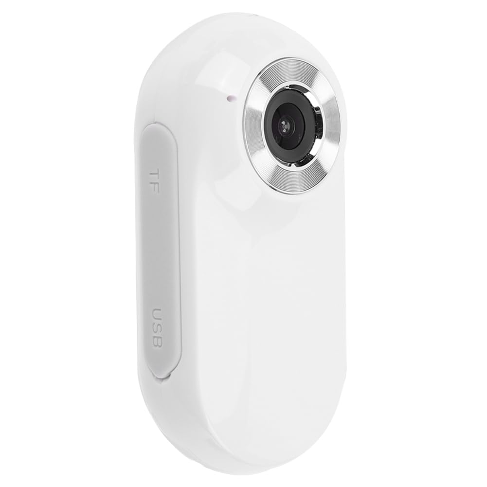 Fiorky Collar rastreador de Perros HD 1080P, no Necesita WiFi, Collar con cámara para Perros, Gatos, Mascotas, cámara Deportiva, Registros de vídeo con Tarjeta de 32G para Gatos, Perros, reg
