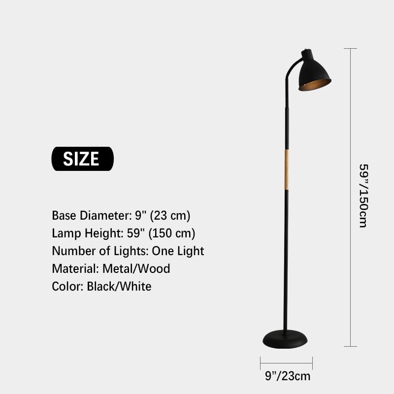 Lampadaire de salon LED avec télécommande pour ajuster la lumière