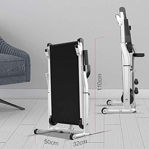 Caminadora plegable para uso en casa con inclinación miniatura 5