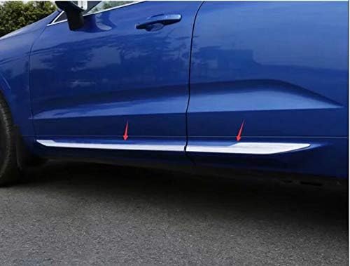 Momoap/ABS Chrome Car Body Door Side Molding Trim sill Cover Guard Compatible for XC60 2018-2019