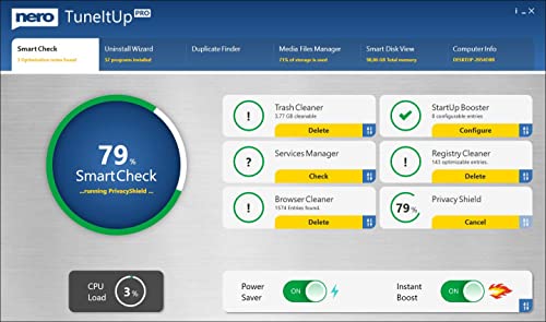 image for Nero TuneItUp Pro | PC Tuning & Cleanup Software | Speed Up Your PC | 