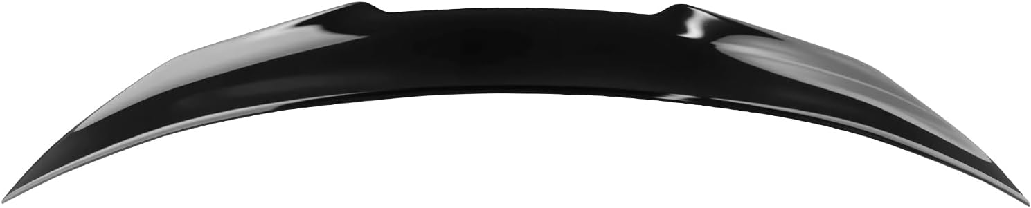 Rear Trunk Spoiler Compatible with 2014-2024 Infiniti Q50, ABS PSM Style Duckbill Spoiler Fits for 2014-2024 4 Door Sedan(Glossy Black)