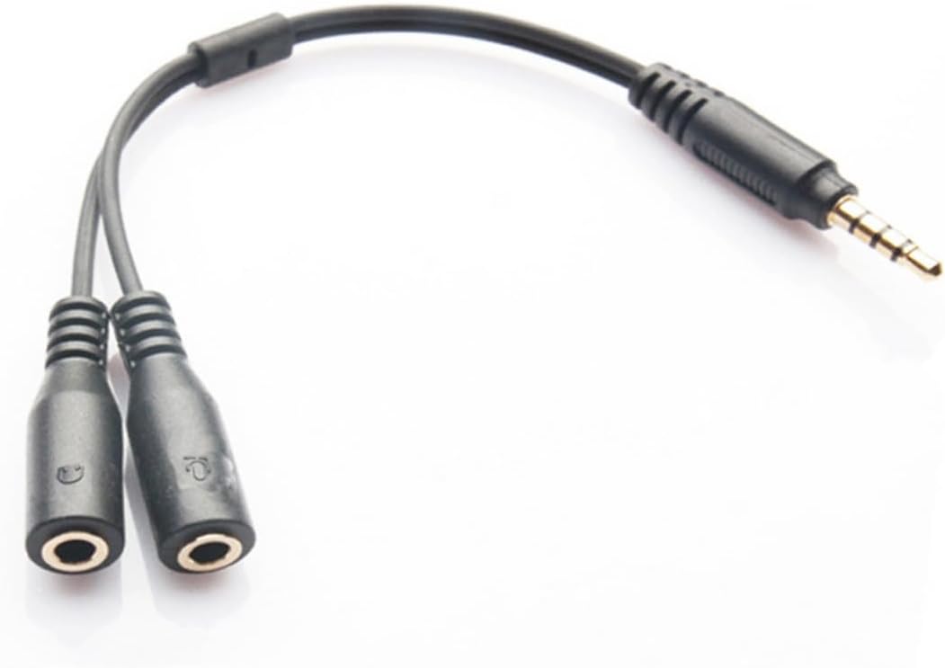 Amazon.co.jp CIYODO スピーカ ヘッドセット アダプター マイクコンボジャックスプリッター メスからオスへのヘッドホン