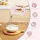 Kabelloser Handmixer Elektrischer, Edelstahl-Schwingbesen Mini-Eierschläger 4-Gang-Einstellbarer Mini-Handmixer Elektrischer Mixer Mit 2 Schneebesenaufsätzen USB-Aufladung, 1500mah(Rosa)