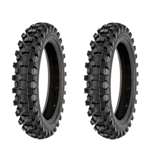 2 Neumáticos 2.50 – 10 Copias De Neumáticos Reforzados Con Tacos 33J Cross Mini Moto Neumáticos Minicross Pit Bike