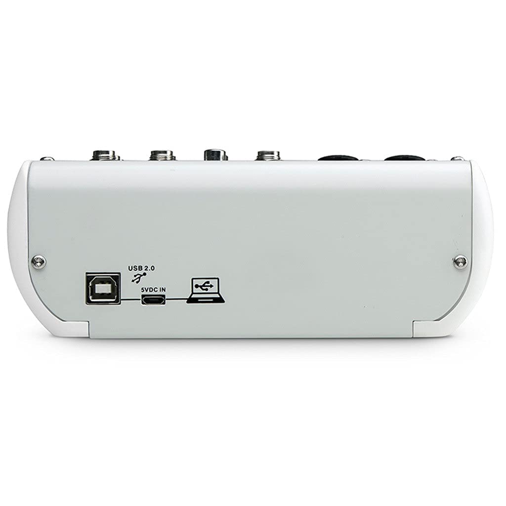 Interfaz de Audio para Mezclador Digital Profesional, Tarjeta de Sonido para DJ, Consola con Equipo de alimentación