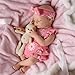 BABESIDE 16 Inch Silicone Baby Doll, Lifelike Reborn Baby Dolls Silicone Full Body Realistic Newborn Real Life Baby Dolls Girl with Accessories for Kids Ages 3+ & Collectors