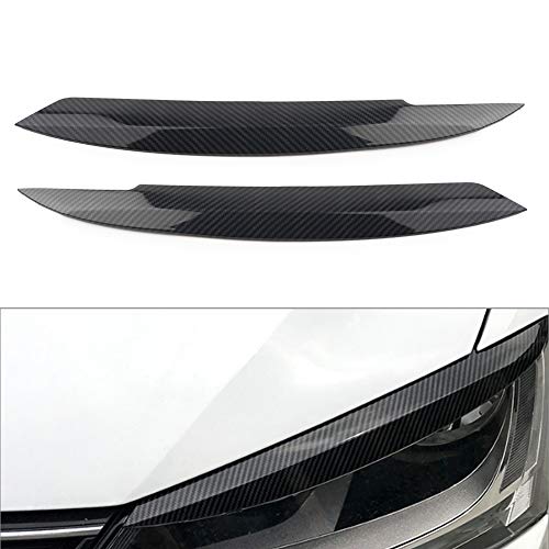 Cache de phares style carbone VW Jetta finition haut de gamme pour optiques Mk6