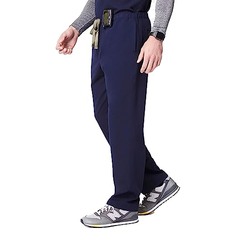 Figs Pisco Basic Scrub Pants For Men – Navy Blue, Medium #TOP15
