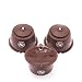 3pcs Dolce Gusto Capsules espresso refillable Coffee filters Compatible with Nescafe Dolce Gusto Machine