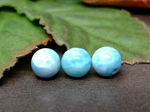 g3-1003A 今月の半額 わけあり ラリマー 7mm～8mm 1粒売り ドミニカ共和国産 天然石 パワーストーン