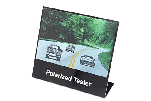 Polarized Sunglasses Tester, It Test Your Sunglasses Polarized Lens 2 Cars3