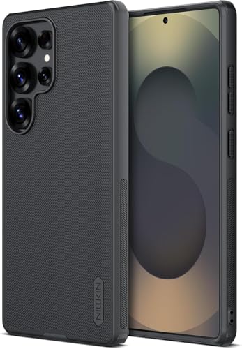 Image of Nilkin Slim Matte Series case for Samsung Galaxy S25 Ultra (S25-ultra), Shockproof and Scratch-Resistant, Lightweight Case for (S25 Ultra) Black