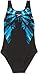 Produktbild Speedo Damen FreezeFrost Placement Recordbreaker Badeanzug, Black/Turqoise/White, 42