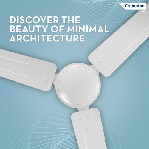 Crompton Surebreeze Sea Sapphira 1200 mm Ceiling Fan Opal White - Image 5