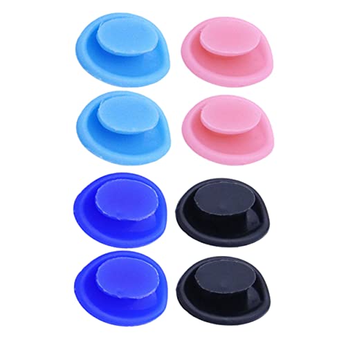 Almohadillas para la nariz antideslizantes de gel de sílice kit de 16 pares para anteojos 7