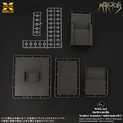 X-Plus Metropolis Maschinenmensch Silver Screen 1/8 miniatura 6