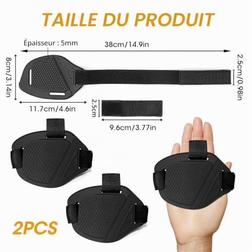 Toaluea 2 Pcs Protege Chaussure Moto Antidérapant Universel Protection – vue 2