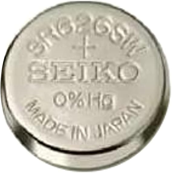 5X Seiko 377 SR626SW SB-AW Silver Oxide Watch Battery 1.55v Blister Packed  + TOC Charm Bracelet : Amazon.co.uk: Watches