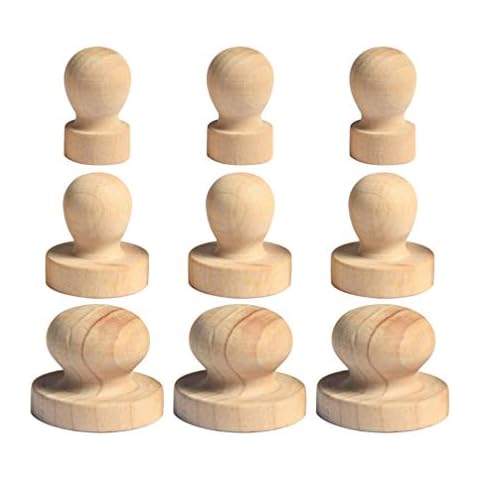 Tampons en bois EXCEART Cover