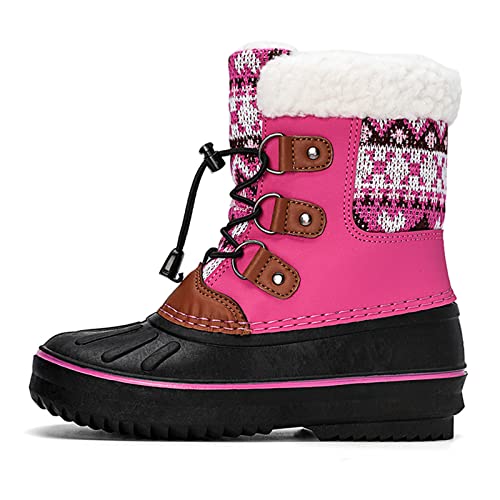 Kids Shoes Snow Boots Girls Boys OutdoorBoots Warm Boots With Cotton Snow Boots Rhinestone Toddler Boots3