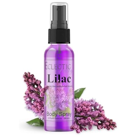 Lilac Body Spray for Women, 2 Oz Mist with Long-Lasting Fragrance, Light, Floral Scent for Spring & Summer, Sweet, Fresh & Powdery Perfume, Refreshing Aroma with Woodsy Tone For Daily Use Cover