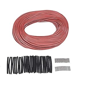 XXFFD. 6k hoge kwaliteit dik siliconenrubber koolstofvezel verwarmingskabel verwarmingsdraad DIY verwarming apparatuur…
