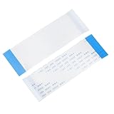 uxcell Flexible Flat Cable, 80mm 1mm Pitch 26 Pins FPC FFC Flexible Ribbon Cable for LCD TV Car Audio DVD Player 5Pcs (B Type)