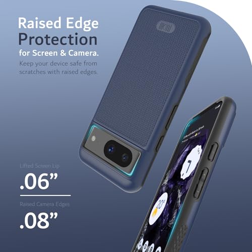 Image of TUDIA MergeGrip Magsafe Compatible for Google Pixel 8 Case - Indigo Blue