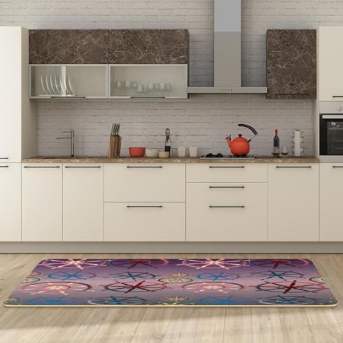 Alfombrillas de cocina absorbentes y lavables con base antideslizante pack de 2 6