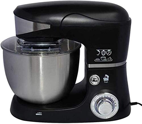 1000 W elektrischer Standmixer, 6-Gang-Multifunktionsmixer, 5 l Eiercremesalat-Beater-Kuchenmixer zum Backen von Haushalts-Edelstahl-Mixern
