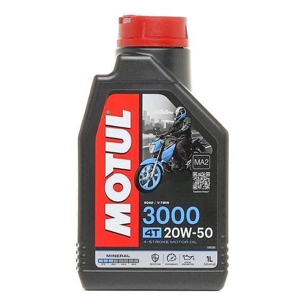 モチュール 3000 PLUS 20W50 1L 6缶 6本 プラス 正規品 モチュール 3000 PLUS 4T 20W-50 1L (バイク用エンジンオイル