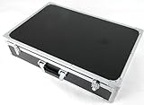 CNB PDC-410F MSBK Black Locking Aluminum Pedal Case, Large