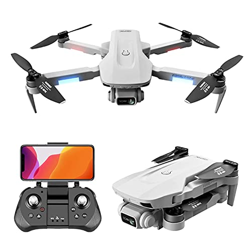 Camera Drone with Camera for Adults - Quadcopter with Brushless Motor - GPS Camera Drone for Beginners for Kids - 5G WiFi - Follow Me - Auto Return