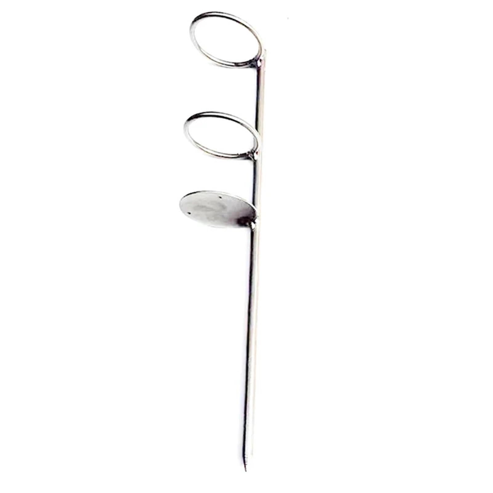 FVDZRFIE Fishing Rod Rest Sea Rod Holder Casting Ground Plug 30/37/47cm Outdoor Fishing(30CM)