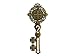 Angelitos de Mexico Big Saint Benedict Key for Home Protection Wall Decor Hang on Door House Blessing