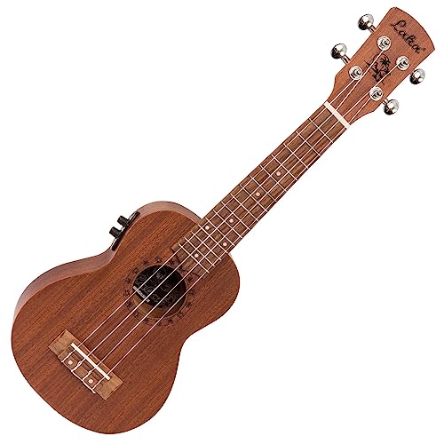 Laka Vus10Ea Mahogany Series Soprano Ukulele& Bag Electro