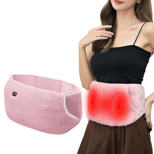 Ceinture chauffante sans fil pour le dos - Type d'installation USB - Coussin chauffant - Massage vibrant - Fonctionnement mécanique - Ceinture chauffante USB - Ceinture chauffante - Appareil de