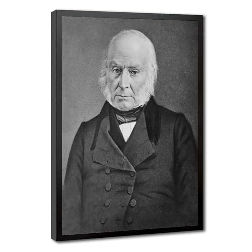 Impression sur toile John Quincy Adams portrait historique décoration murale salon