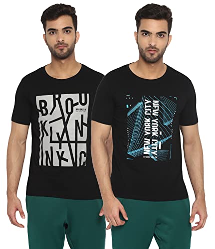 Image of Ap'pulse Men's Printed Short Sleeve Sport Tshirt Combo Pack