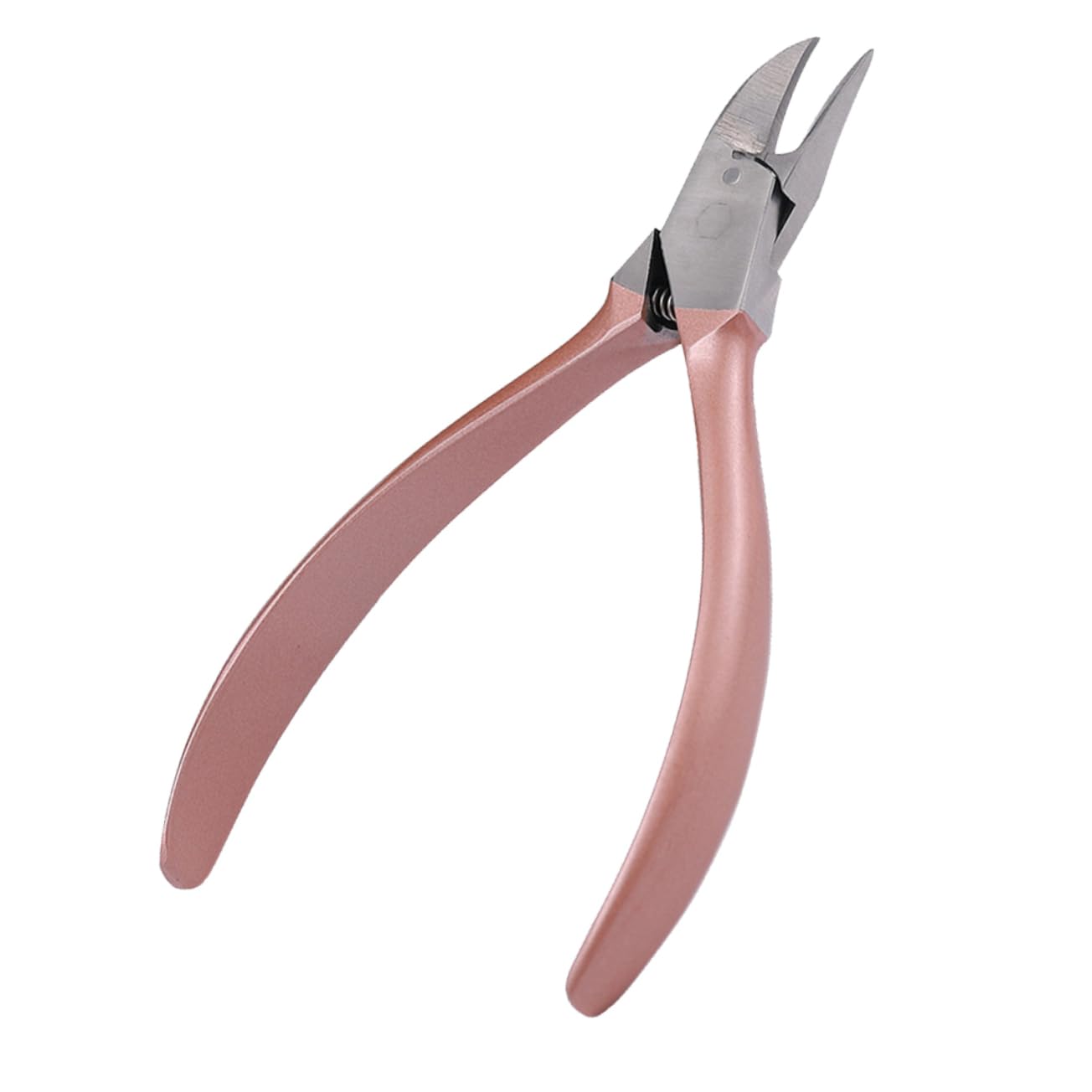 minkissy Manicure Nipper Tool Cuticle Cutter for Nail Care Ergonomic Handle for Fingernails and Toenails Trimming