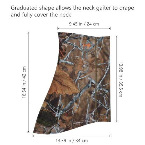 Image of BASSDASH Neck Gaiter Mask UPF 50 Sun Protection for Men & Women, Fishing, Hiking, Outdoor