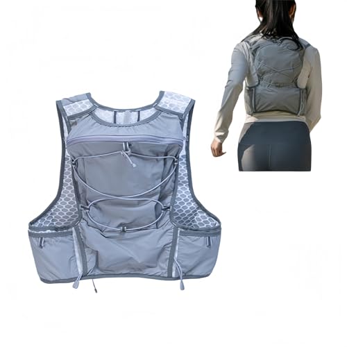 TAFALSPING Running Vest for Men and Women, Adjustable Running Vest, Reflective Running Vest, Suitable for Outdoor Runs, Jogging, Hiking, Cycling