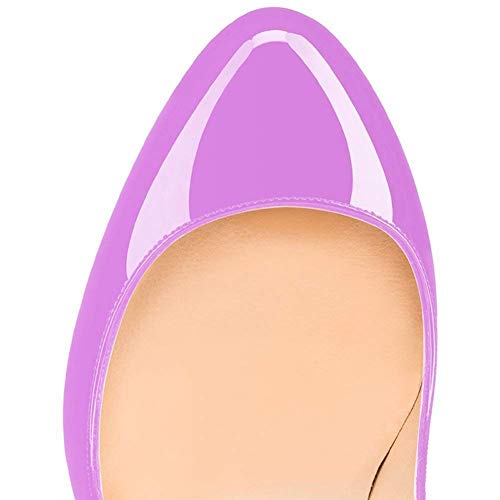 Round Toe Women Stiletto High Heel Dress Pump Closed Toe Shoe Closed Office Special Dressy Casua Wedding Pump Shoes3