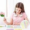L1rabe Colorful Book Review Bookmarks - Back to School 120Pcs Book Marker Reading Log Page Markers for Readers Bookish Bookworm Gift, Reading Page Tracker for Students Teachers Women to Review&Tracker #3